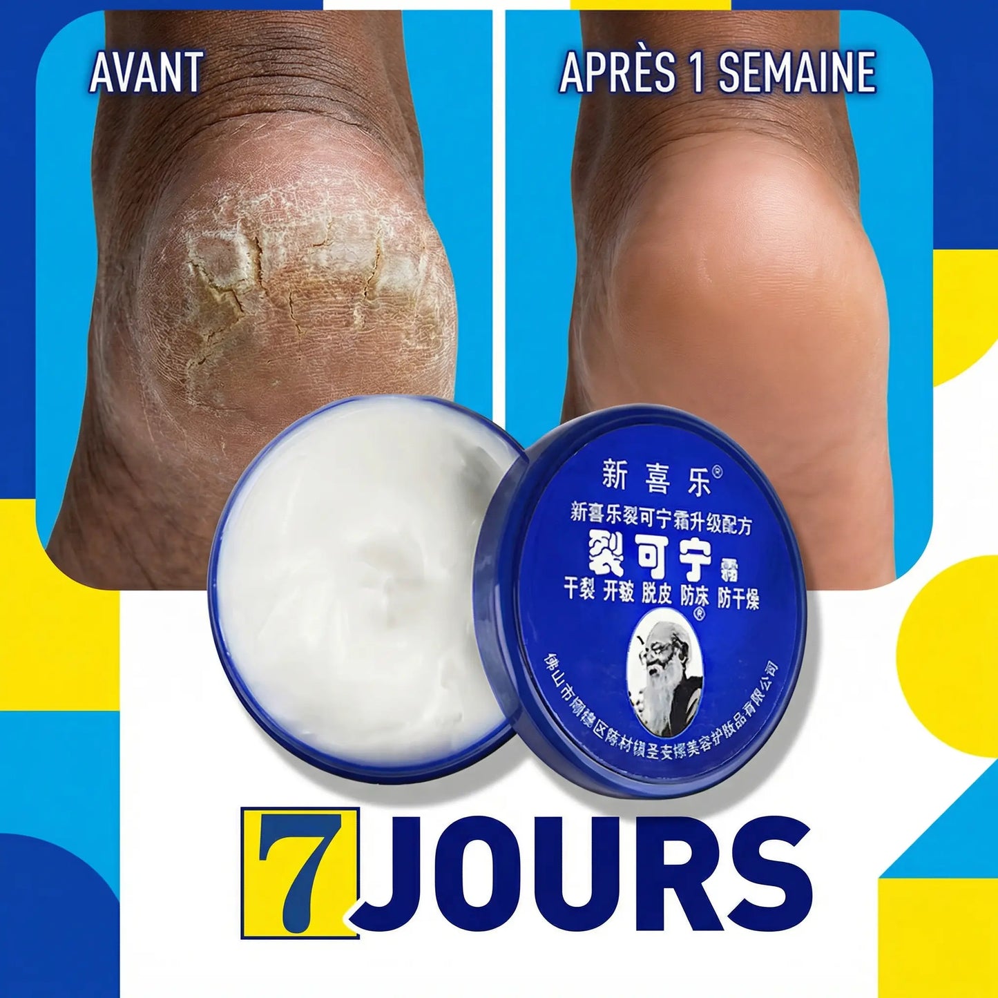 Soin Anti-Fissures des Pieds SEC-NAT